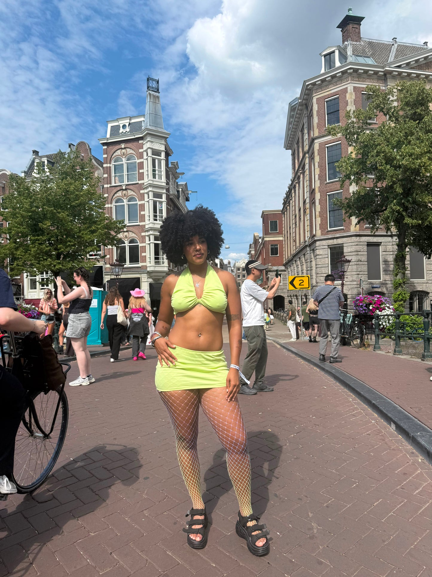 NON-SLIP MINI SKIRT