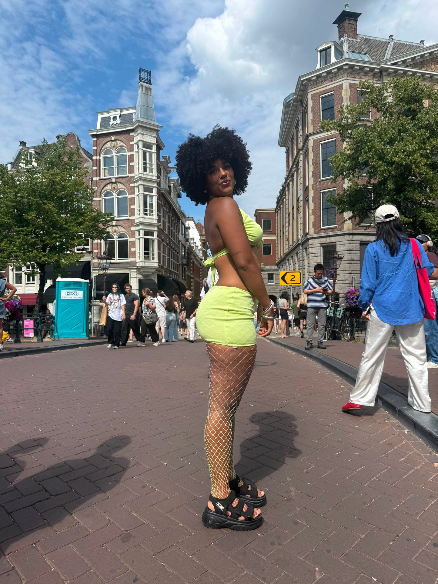 NON-SLIP MINI SKIRT